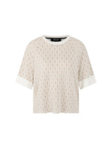 Marc Cain Sports  Jacquard Sweater Smoke BS41.22M06