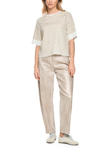 Marc Cain Sports  Jacquard Sweater Smoke BS41.22M06