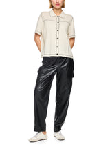 Marc Cain Sports Fine Knit Polo Shirt Smoke BS53.09M80
