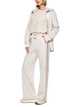 Marc Cain Sports Washington Pants with Satin Detail Smoke BS81.35J28