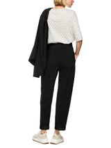 Marc Cain Sports Tencel Pants with Pleats Black BS81.05J40
