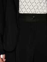 Marc Cain Sports Tencel Pants with Pleats Black BS81.05J40