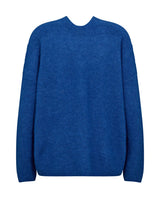 Mos Mosh Thora V-Neck Knit Lolite Blue
